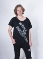 t shirt koszula slim fit naczarno czarny t shirt polscy projektanci polska moda